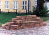 brick bench, Kastellet, 1999