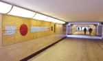 decoration of the tunnel at Fredericia Station